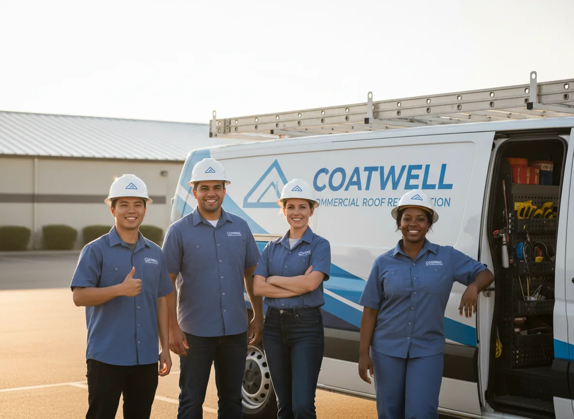 Commercial roof coating company in Heth, AR